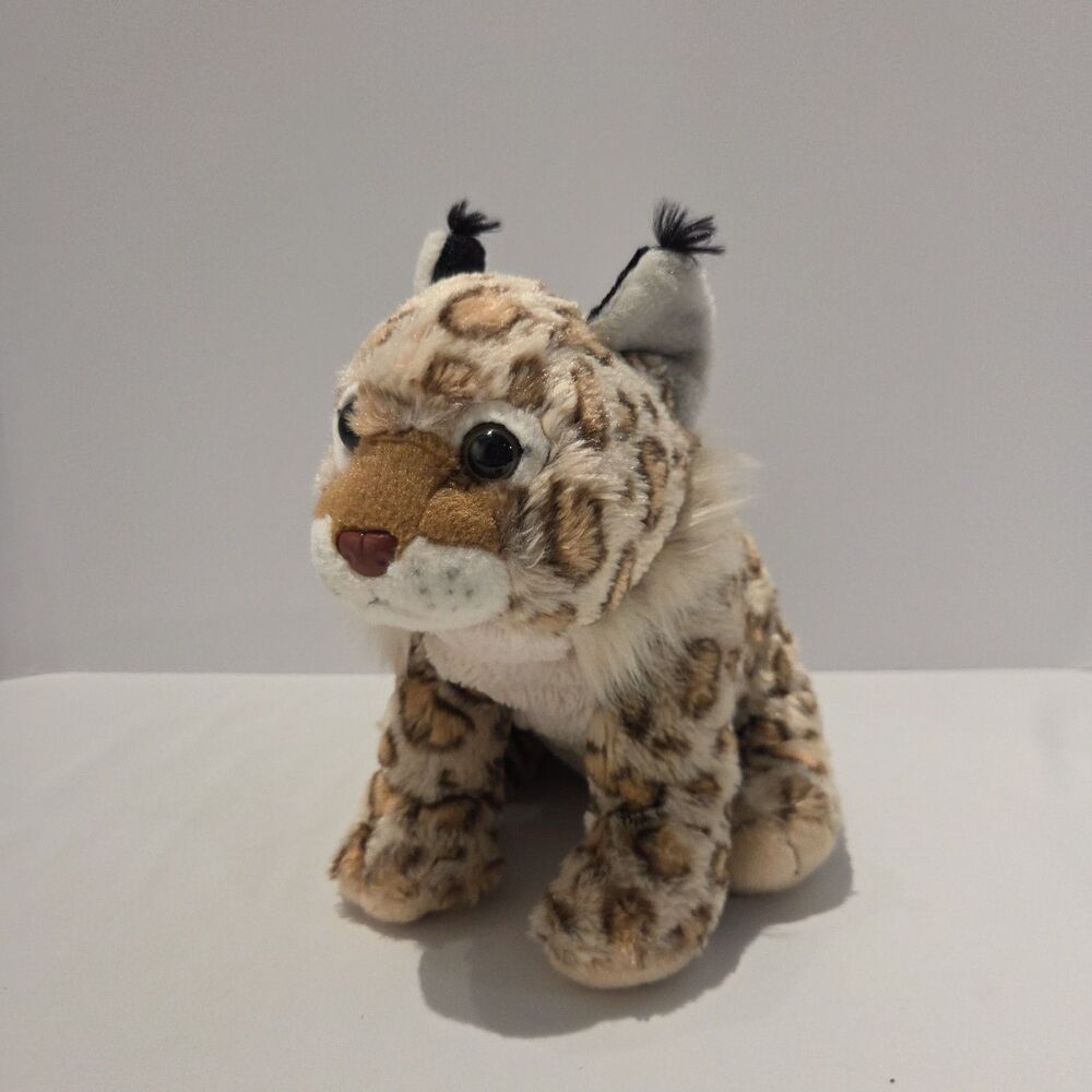 Wild Republic Bobcat Plush Realistic Stuffed Animal 12”